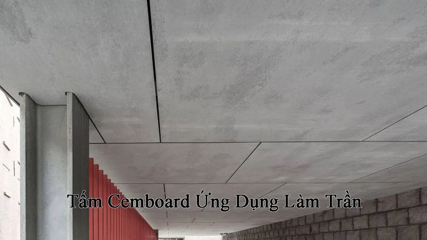 Tấm Smartboard SCG dày 4mm làm trần nhà