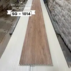 Sàn Nhựa Chịu Lực Màu nâu vân gỗ - SG-1014