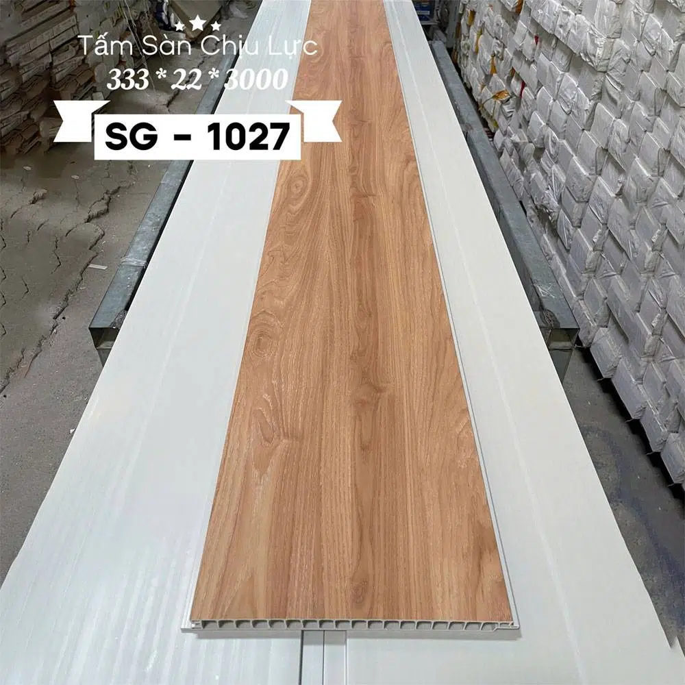 Sàn Nhựa Chịu Lực Màu gỗ sồi tự nhiên - SG-1027