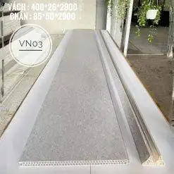 Tấm Vách Ngăn 2 Mặt VN03 - Màu Bê Tông